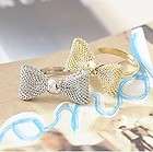Butterfly Net Korean Design Bow Personality Ring Size Free 2 Colors