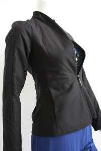 NWT Designer Vanessa Bruno Blk Fitted Blazer Jacket 1/S  