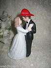 fireman wedding cake topper  