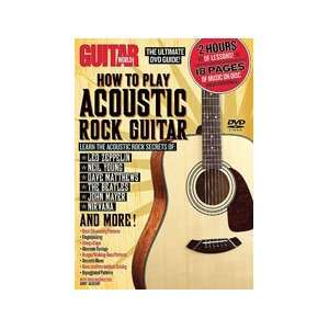  Guitar World How to Play Acoustic Rock Guitar   DVD 
