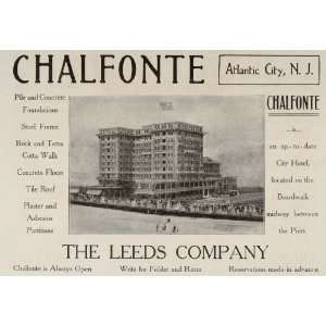  1905 Ad Chalfonte Hotel Atlantic City New Jersey Leeds 
