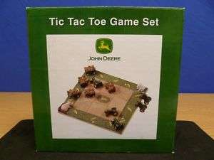 Vintage John Deere Tic Tac Toe Game Set R83  