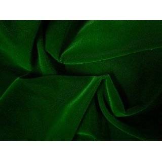  56 Wide Emerald Green Velvet Fabric By the Yard Arts 