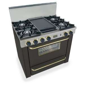   Grill All Gas Range With Standard Oven And Continuous Top Grates