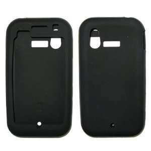  Solid Black Soft Silicone Gel Skin Cover Case for LG Arena KM900 