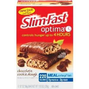  Slim Fast Optima Meal Bar 6 pk.   Chocolate Cookie Dough 