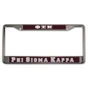 Phi Sigma Kappa License Plate Frame Newest