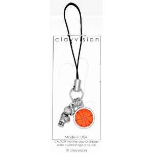  Clayvision Hoops Girl with Basketball Color Cell Phone 