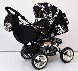 Evolution Kombi Kinderwagen mit Babyschale * lux4kids * 4260261558214 