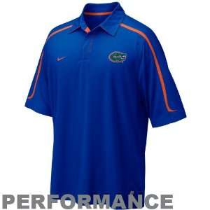   Royal Blue Hook & Lateral Dri FIT Performance Polo