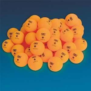   Spectrum Table Tennis Balls 1 Star, Orange (Pack of 36): Sports