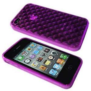   Diamond Flex Gel Soft Case / Skin / Cover for Apple AT&T iPhone 4 / 4G