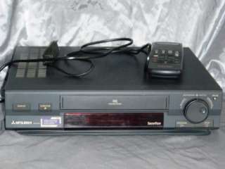 VHS Recorder/Player MITSUBISHI HS M48V(G) mit Fernbedienung in 