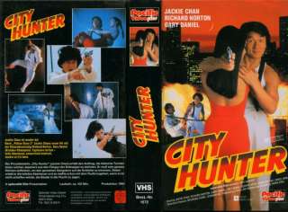 VHS   FSK 18   CITY HUNTER   JACKIE CHAN   BUCHBOX  