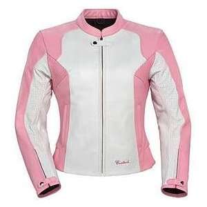  TourMaster/Cortech LNX WOMENS LEATHER MOTORCYCLE JACKET 