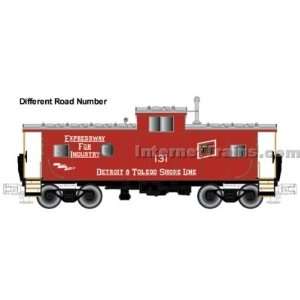 Atlas HO Scale Ready to Run Extended Vision Caboose   Detroit & Toledo 