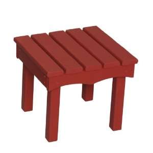  Little Colorado Childs Adirondack End Table  Red: Toys 