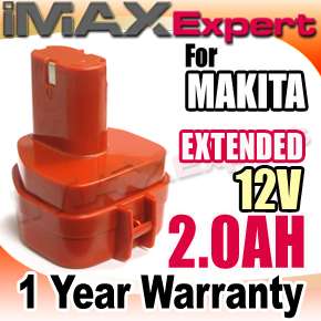 12V 2.0AH Battery for MAKITA 1200 1201 1202 192536 4 192271 4 6311D 