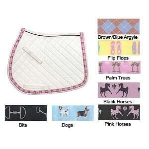  CLEARANCE Equine Couture All Purpose Ribbon Pad Sports 