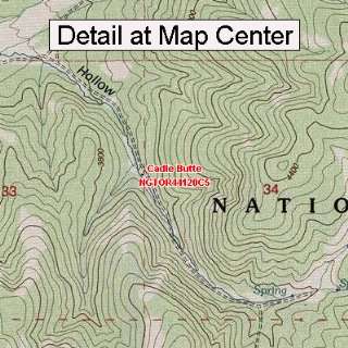   Map   Cadle Butte, Oregon (Folded/Waterproof)
