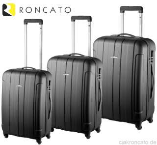 abs trolley suitcase size s very light roncato design in