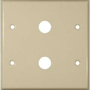   83473 0.63 Two Gang Cable Metal Wall Plates in Ivory Toys & Games