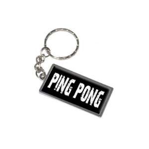  Ping Pong   New Keychain Ring Automotive