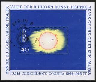DDR ST 1964 Block 21 (1082) Jahre der ruhigen Sonne  
