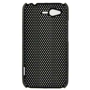   Black Perforated Back Cover For HTC Rhyme: Cell Phones & Accessories