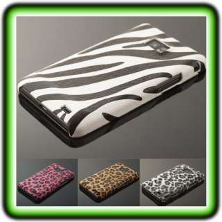 SAMSUNG GALAXY i9100 S2 FELL CASE Cover Hülle Leopard Zebra Tasche 