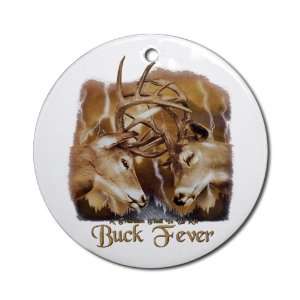  Ornament (Round) Buck Fever Deer Hunting 