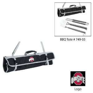  Ohio State Buckeyes 3 Piece BBQ Tote: Sports & Outdoors
