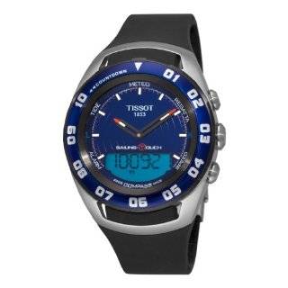Tissot Mens T0564202704100 Sailing Touch Blue Chronograph Dial Watch