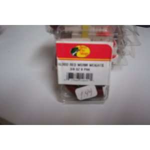 Bass Pro Shops Worm Weights 3/8 oz  Red 