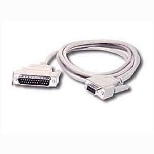  CABLES TO GO Serial Cable 25 Pin D Sub DB 25 Male 9 Pin D 