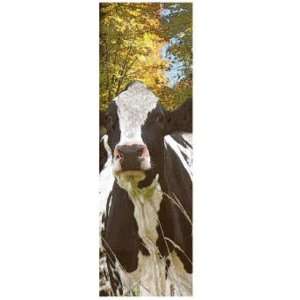  Cow Wood Panel Wall Art: Home & Kitchen