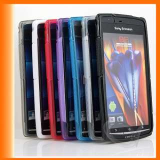   Case Cover with Screen Protector for Sony ericsson Xperia Arc & Arc S