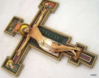 St. Damian San Damiano Wall Cross Crucifix Jesus Christ  