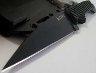 crkt crawford kasper black dragon fixed blade fighter knife measures 9 