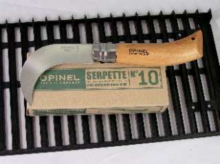 Opinel Curved Pruning Knife Safety Ring Made in France  