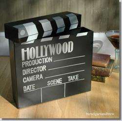 Old Hollywood Movie studio CLAPPER metal box Camera Crew slate media 