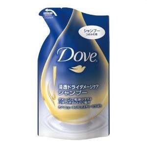 JAPAN DOVE Hair Shampoo 380mll REFIL Damage care  