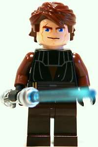 LEGO 7931 Star Wars Clone Wars Anakin Skywalker Minifig Minifigure w 