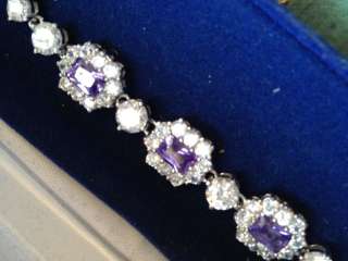 CAMROSE and KROSS Jacquelyn Kennedy collection Tanzanite Bracelet 