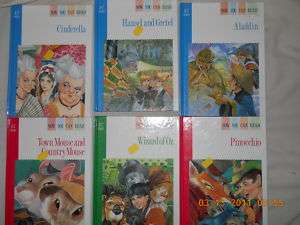   CAN READ Books Beginner Reader Fairy Tales Large Words Look For  