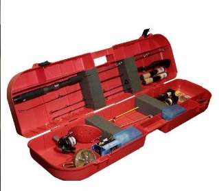 Brand New MTM Ice Fishing Rod Box (Red)  
