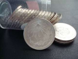 Mexico One Peso Roll Silver 0.720 Au  