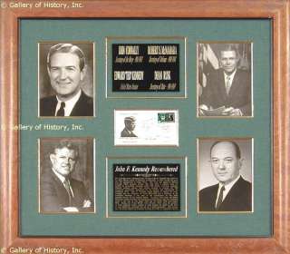 EDWARD M. TED KENNEDY   FIRST DAY COVER SIGNED  
