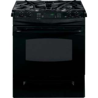 GE Profile 30 In. Self Cleaning Slide In Dual Fuel Convection Range in 