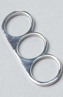 Soho Collection The 3 Finger Brass Knuckle Ring  Karmaloop 